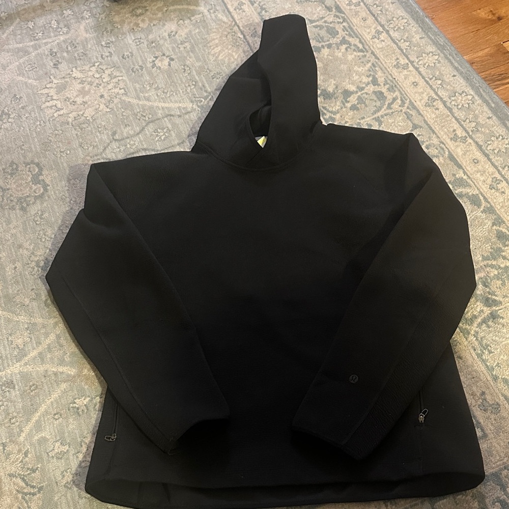 lululemon textured spacer Black Hoodie